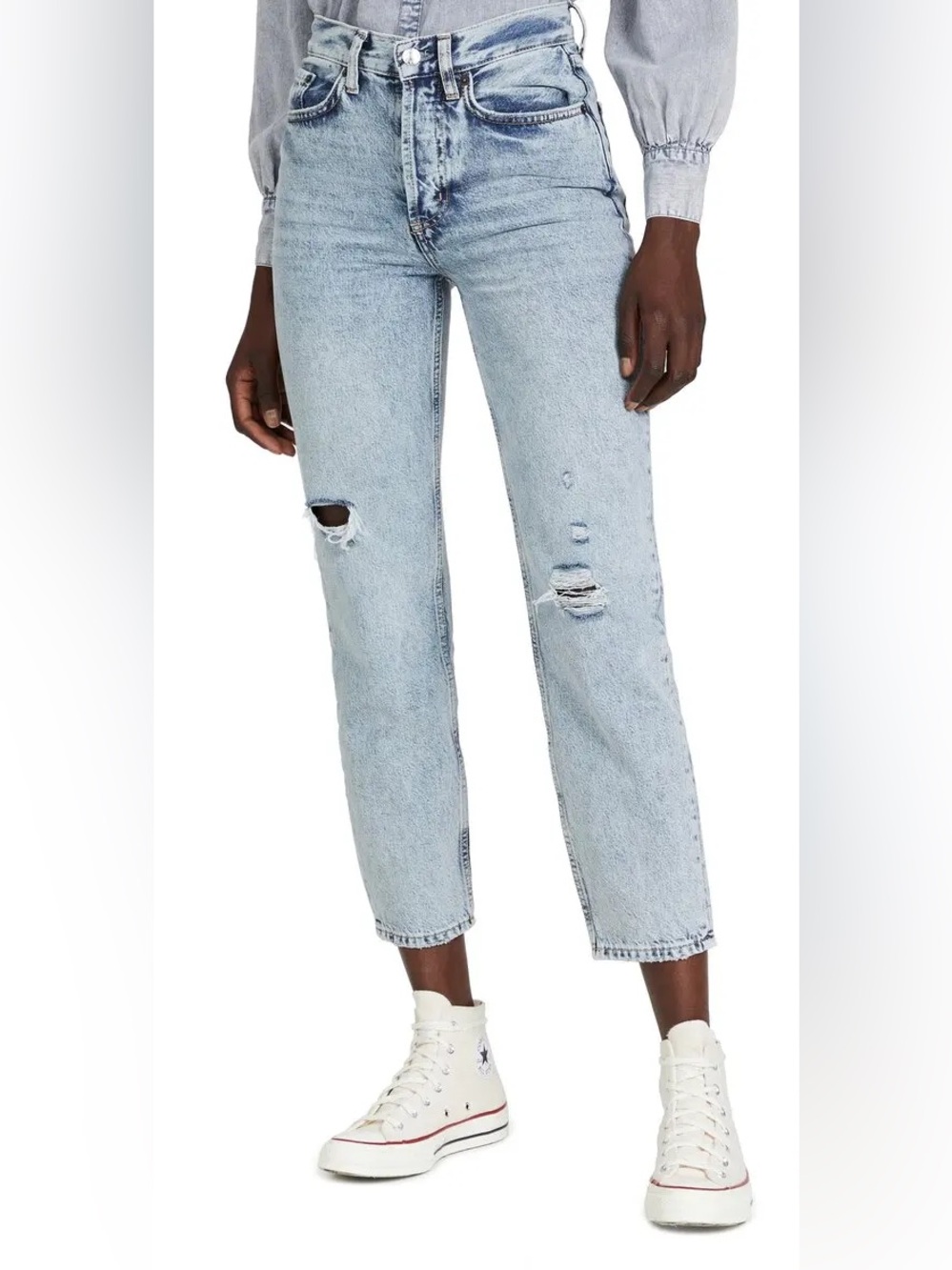 RAILS THE MELROSE STONE BLUE DISTRESSED JEANS NEW WITH TAGS